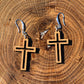 Cross Dangle Earrings